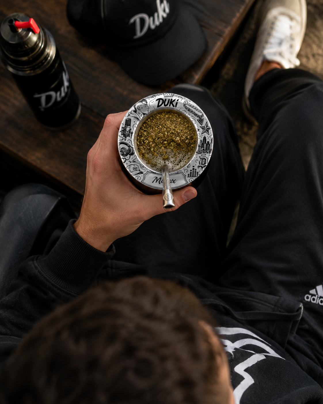 😈 Mate Duki Personalizadocon Nombre – Grabado Láser