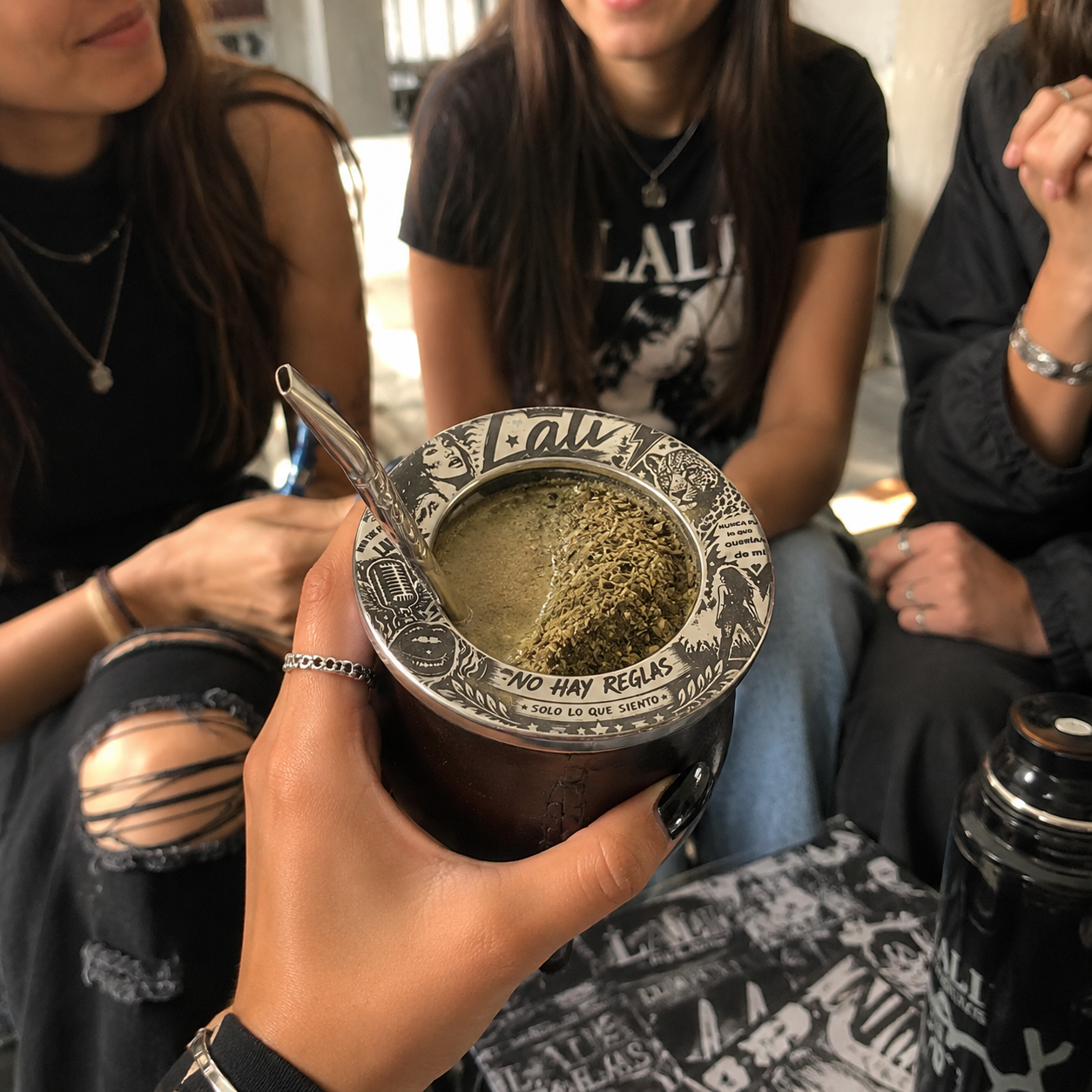 Mate Grabado Virola Completa Edición Lali ideal Regalo