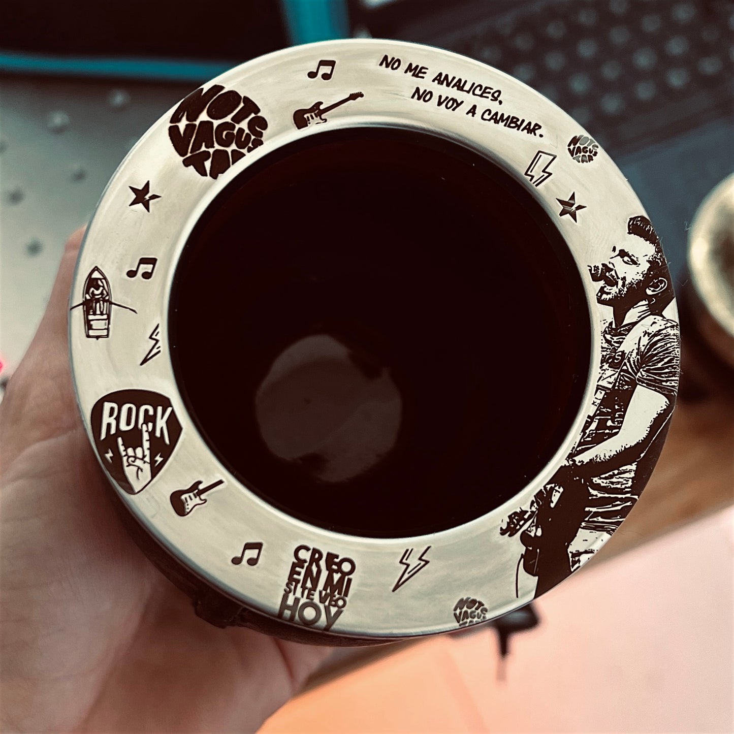 Mate clásico Grabado diseño No Te Va A Gustar NTVG