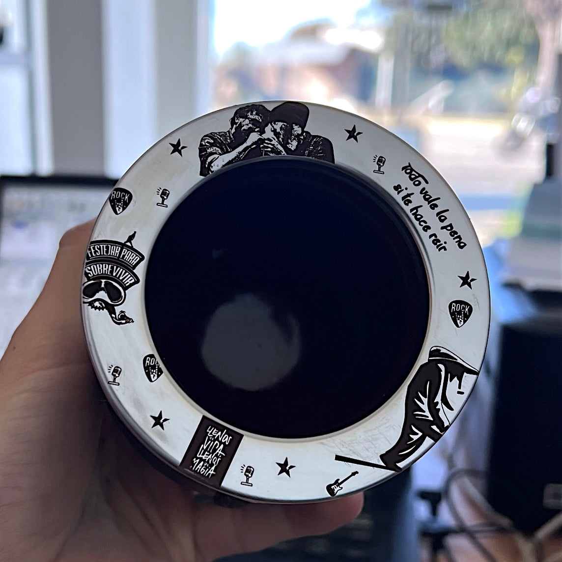 Mate clásico Grabado Diseño La Vela Puerca