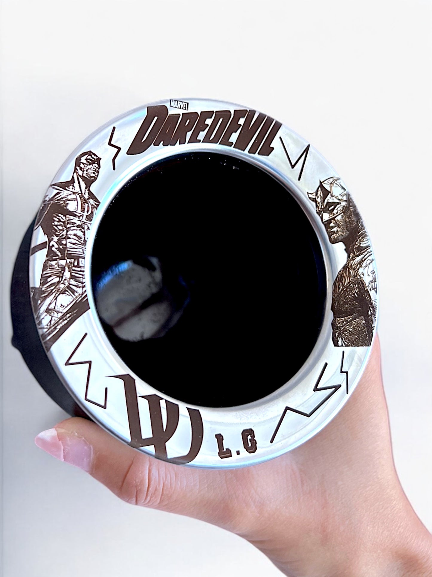 Mate grabado personalizado Dare Devil