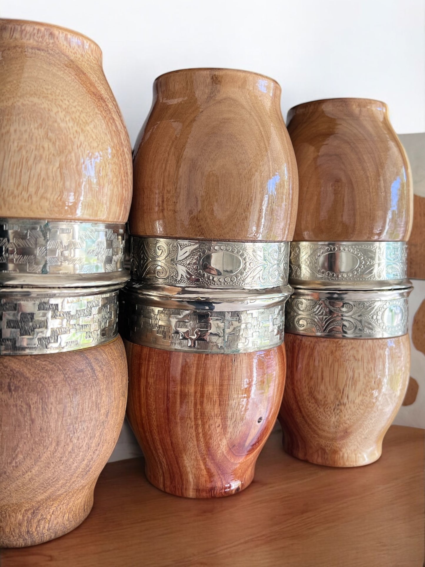 Mate Imperial de algarrobo + Bombilla Curva con 70%OFF