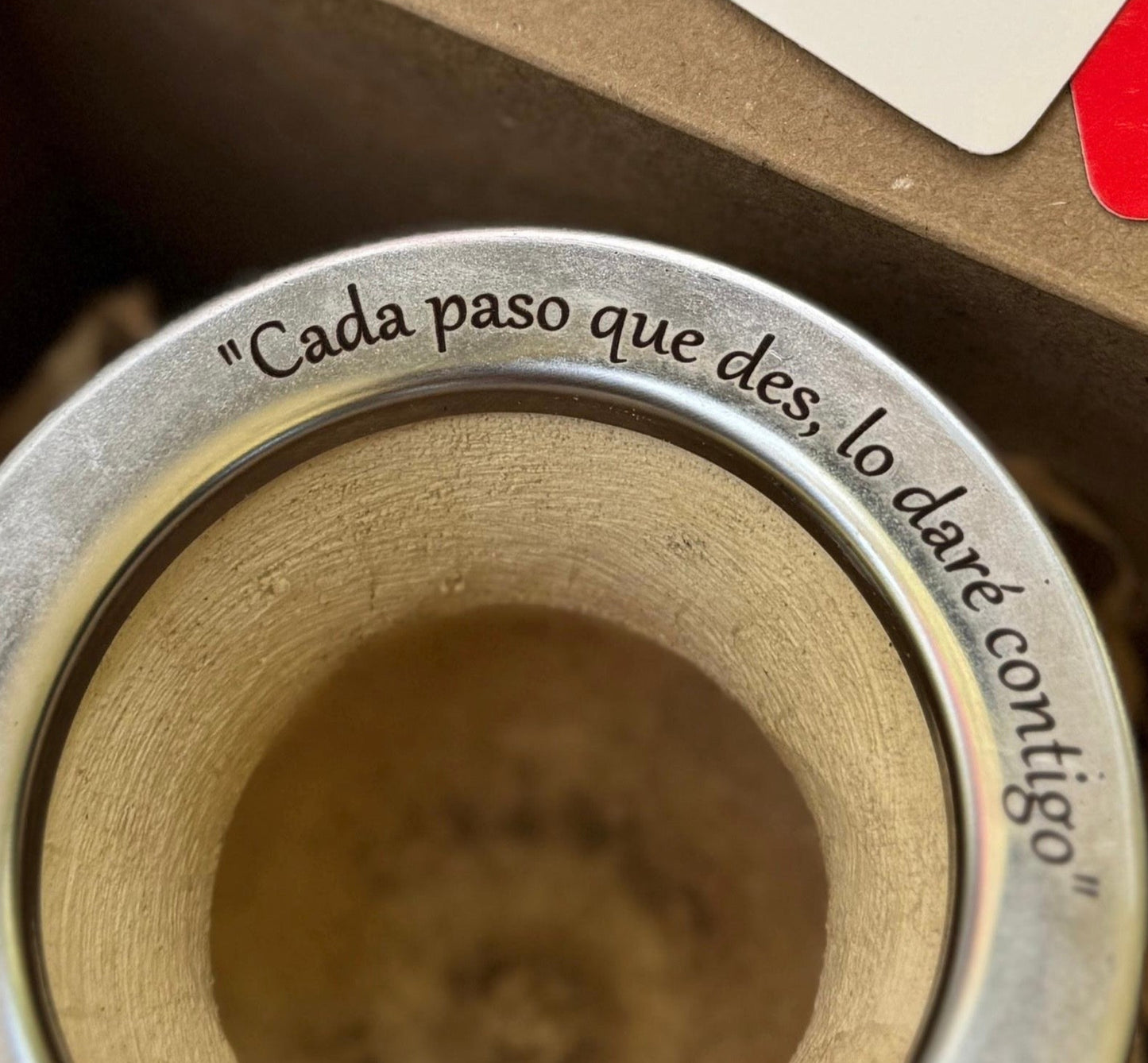 Mate clásico + Grabado Frases Nombres Personalizado en porongo