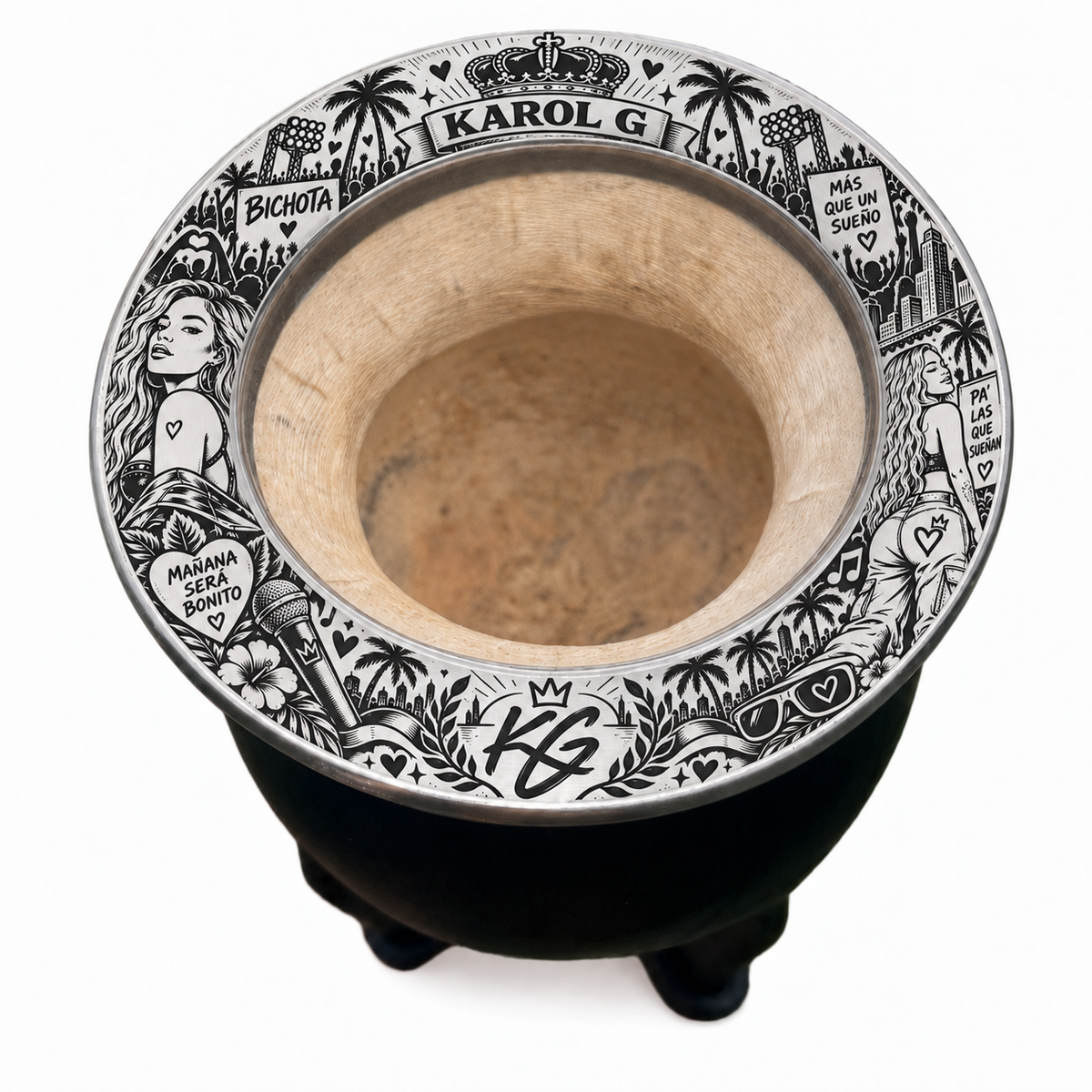 👑 Mate Diseño Karol G - Grabado láser