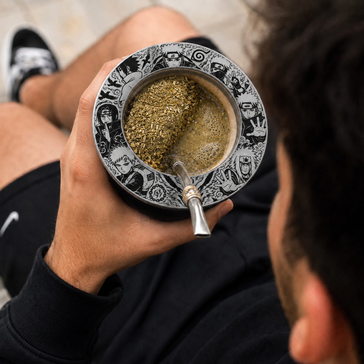 Mate Tematico Virola Completa Naruto Ideal Regalo Fan