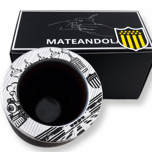 Mate clásico Peñarol- Ideal Regalo