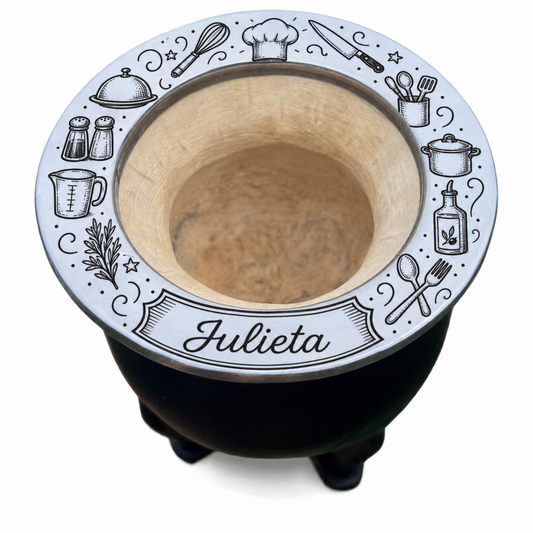 🧑‍🍳  Mate Diseño Chef Personalizado con Nombre – Grabado Láser