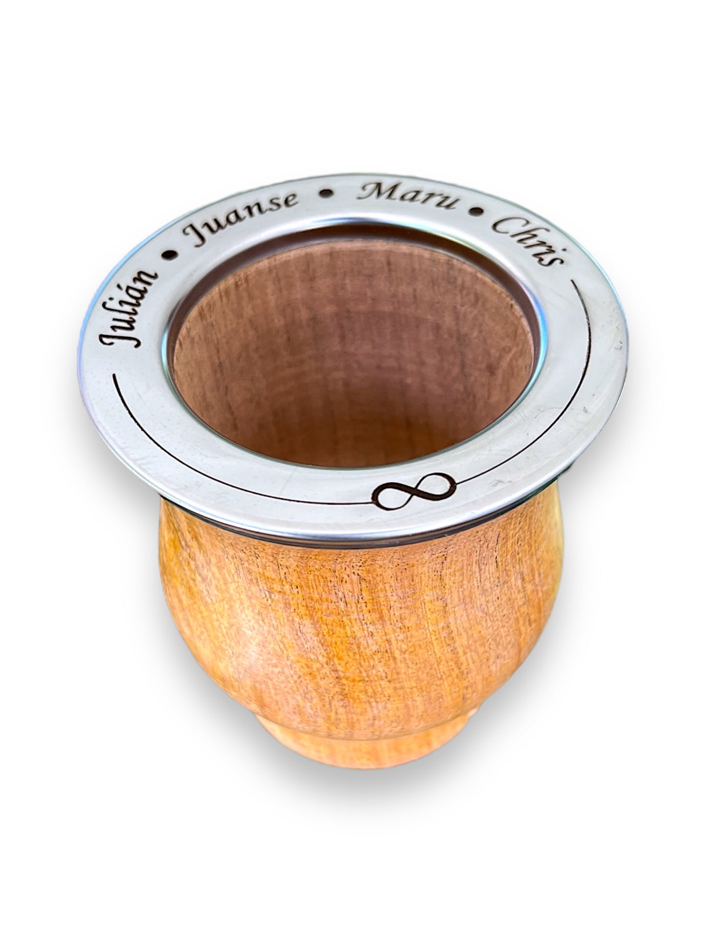 Mate Camionero de Algarrobo Grabado Personalizado - Ideal Regalo 30% OFF