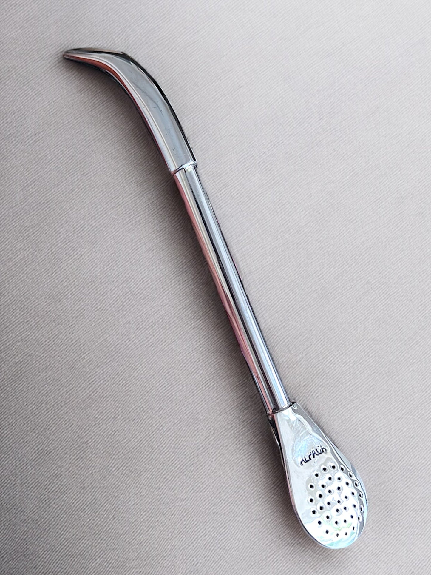 Mate Imperial de algarrobo + Bombilla Curva con 70%OFF