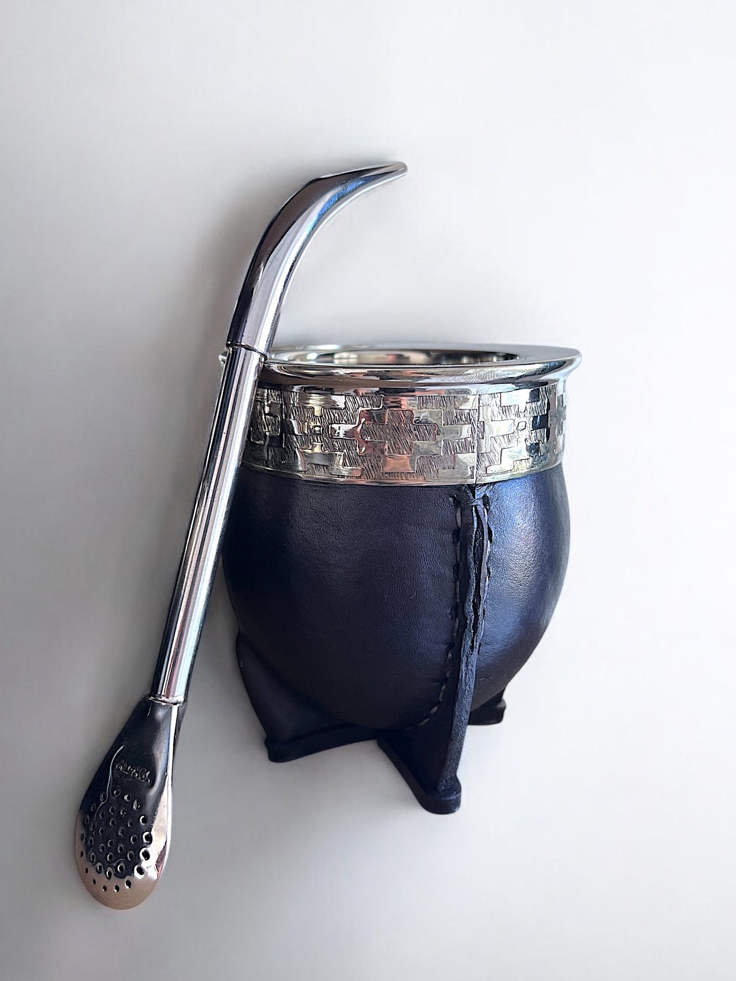 Bombilla Pico de Loro de Alpaca Personalizada –Perfecta para Regalar