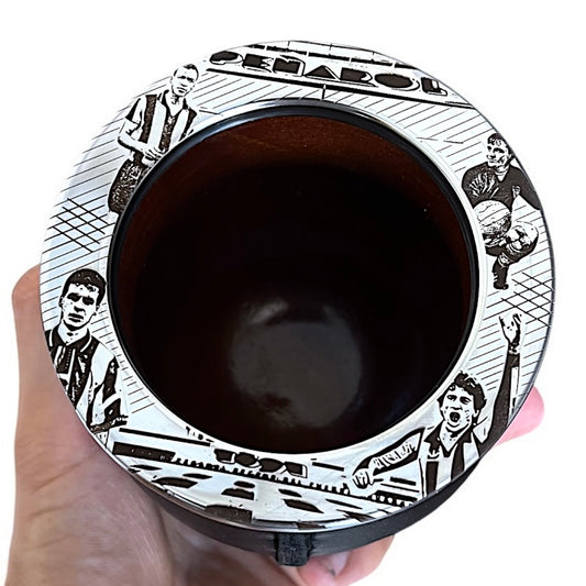 Mate clásico edición Peñarol Retro - Ideal Regalo