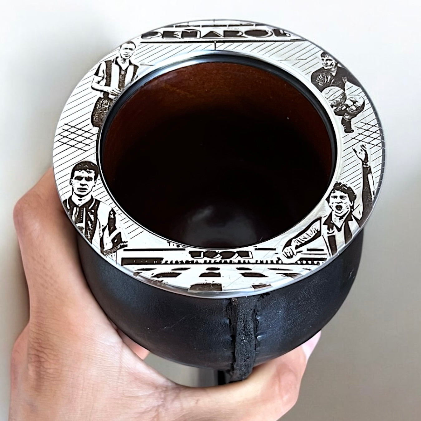 Mate clásico edición Peñarol Retro - Ideal Regalo