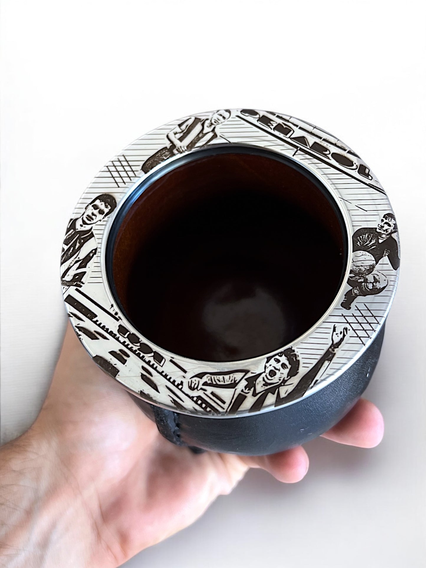 Mate clásico edición Peñarol Retro - Ideal Regalo