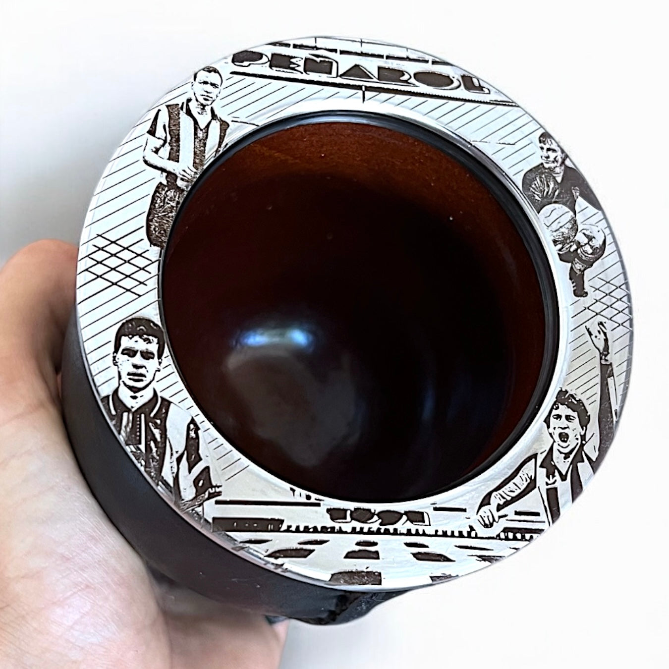 Mate clásico edición Peñarol Retro - Ideal Regalo