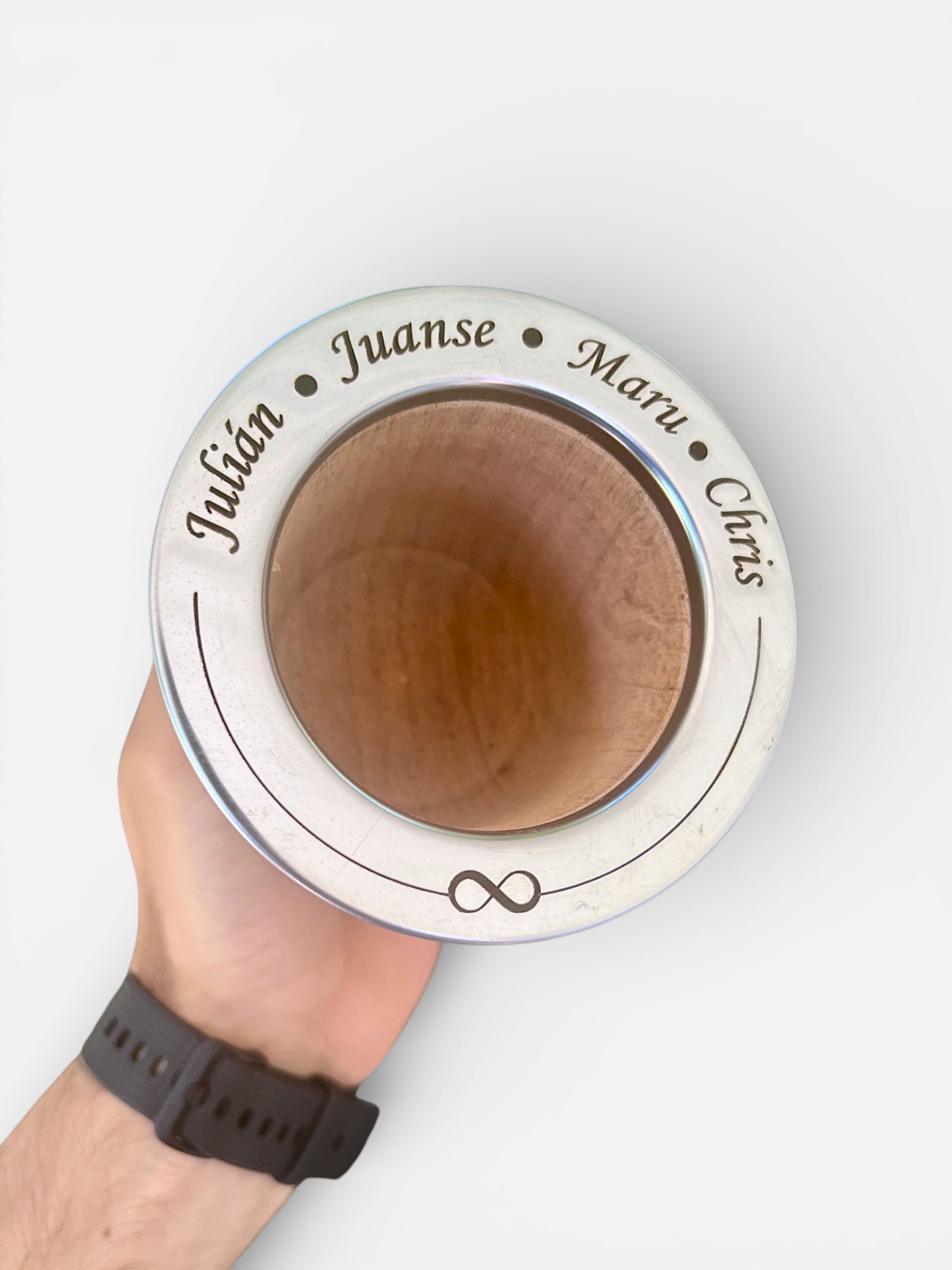 Mate Camionero de Algarrobo Grabado Personalizado - Ideal Regalo 30% OFF