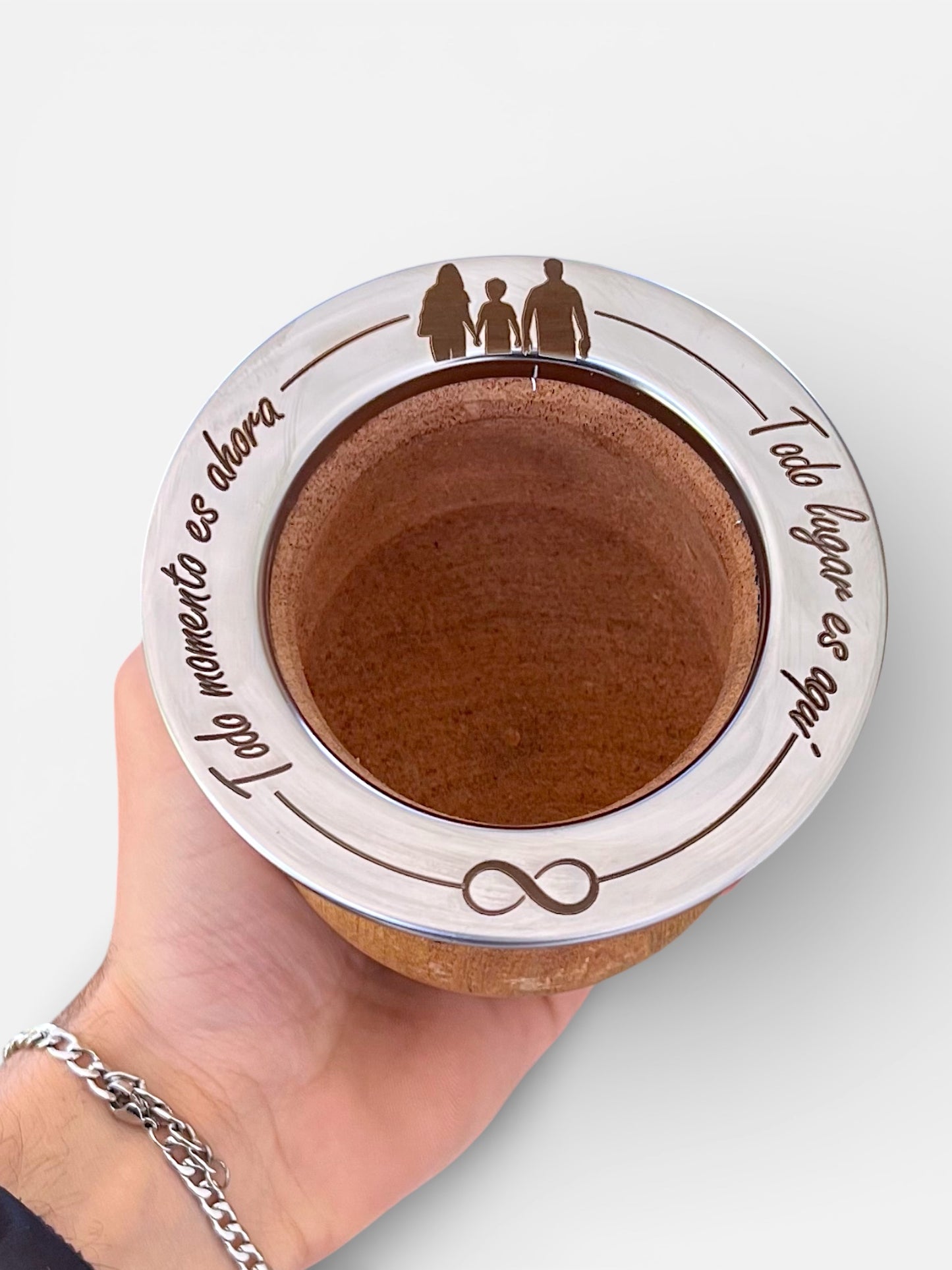 Mate Camionero de Algarrobo Grabado Personalizado - Ideal Regalo 30% OFF