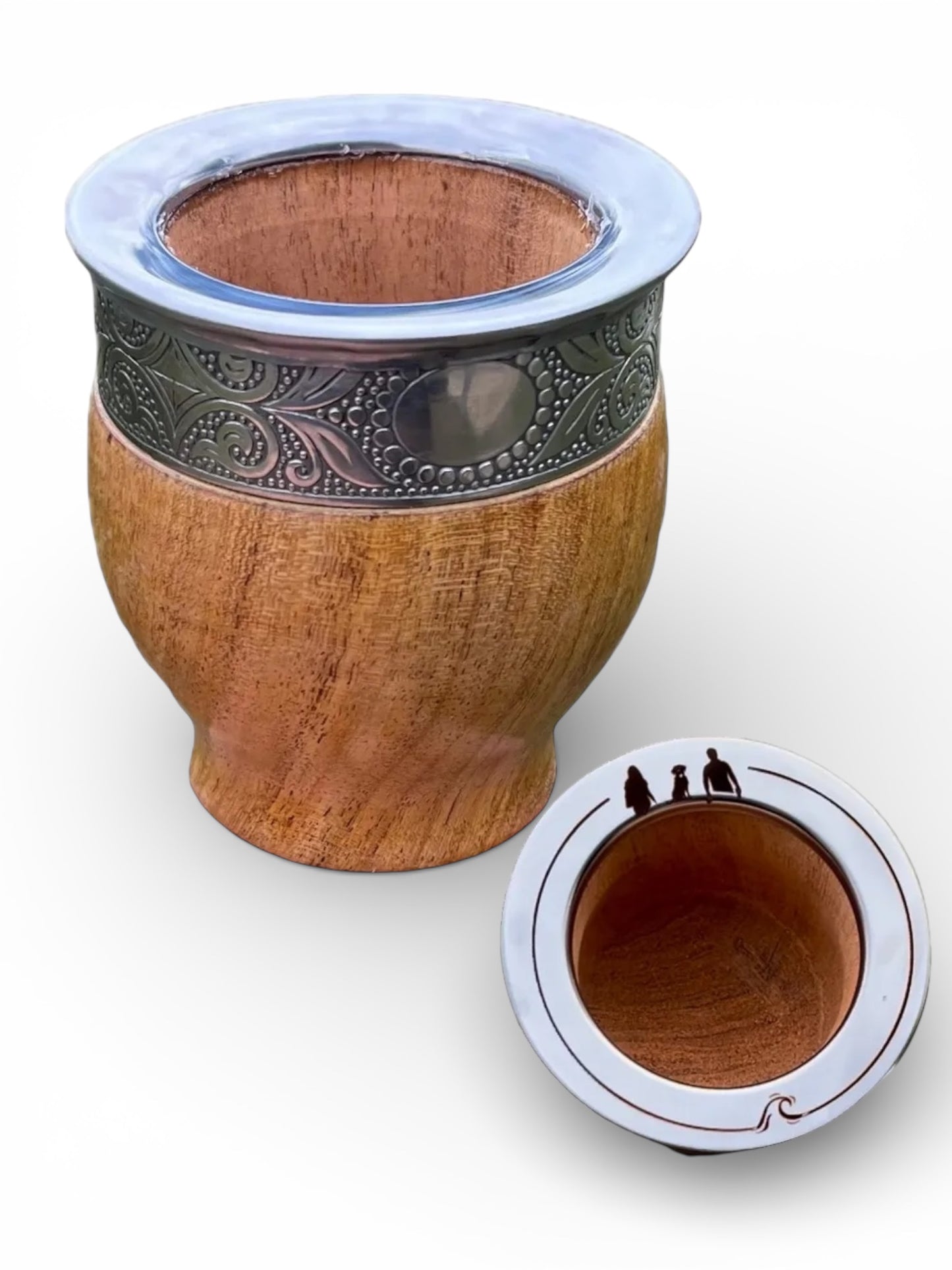 Mate Imperial en Algarrobo Personalizado -Ideal Regalo 30% OFF