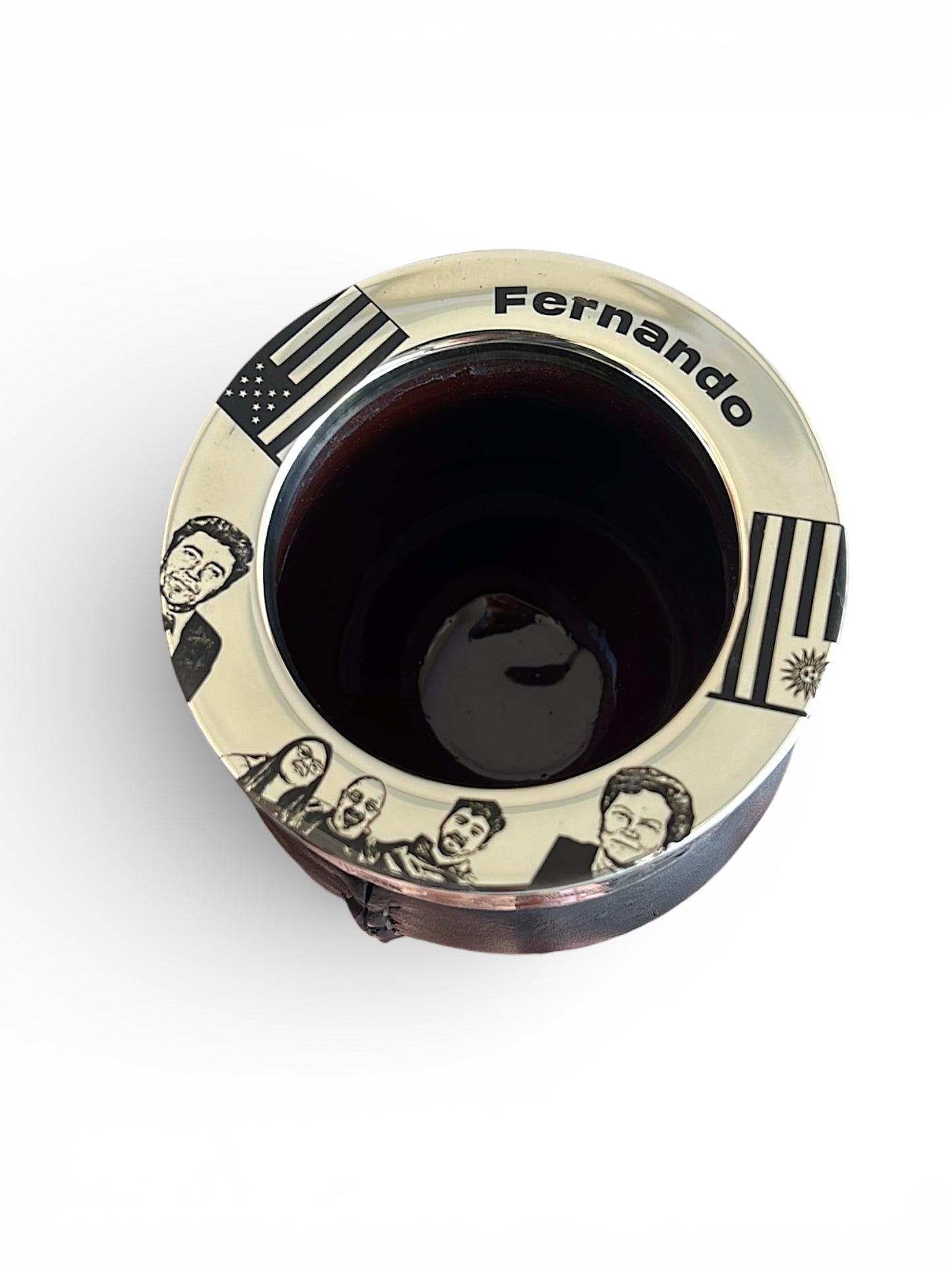Mate con Fotos de tu Familia | Grabado Láser Personalizado