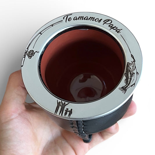 Mate para Regalo con Personalización Incluida - Diseño Pesca