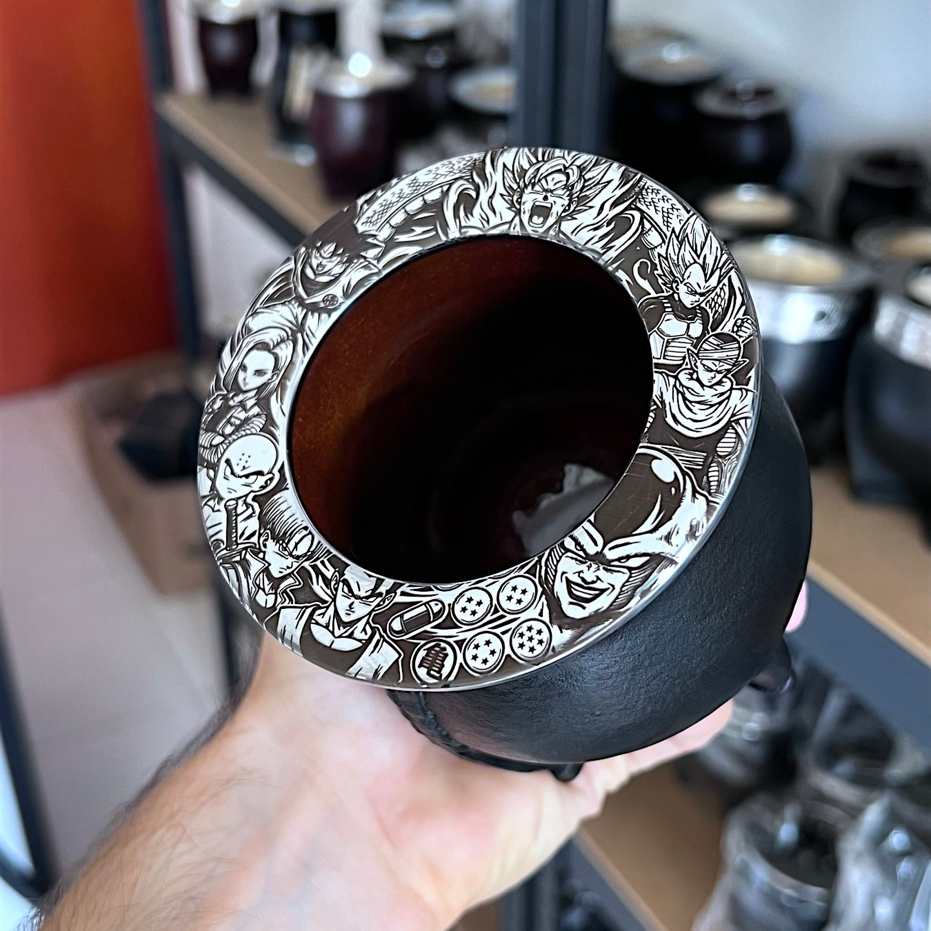 Mate tematico Virola Completa Dragon Ball Z Ideal para Regalo