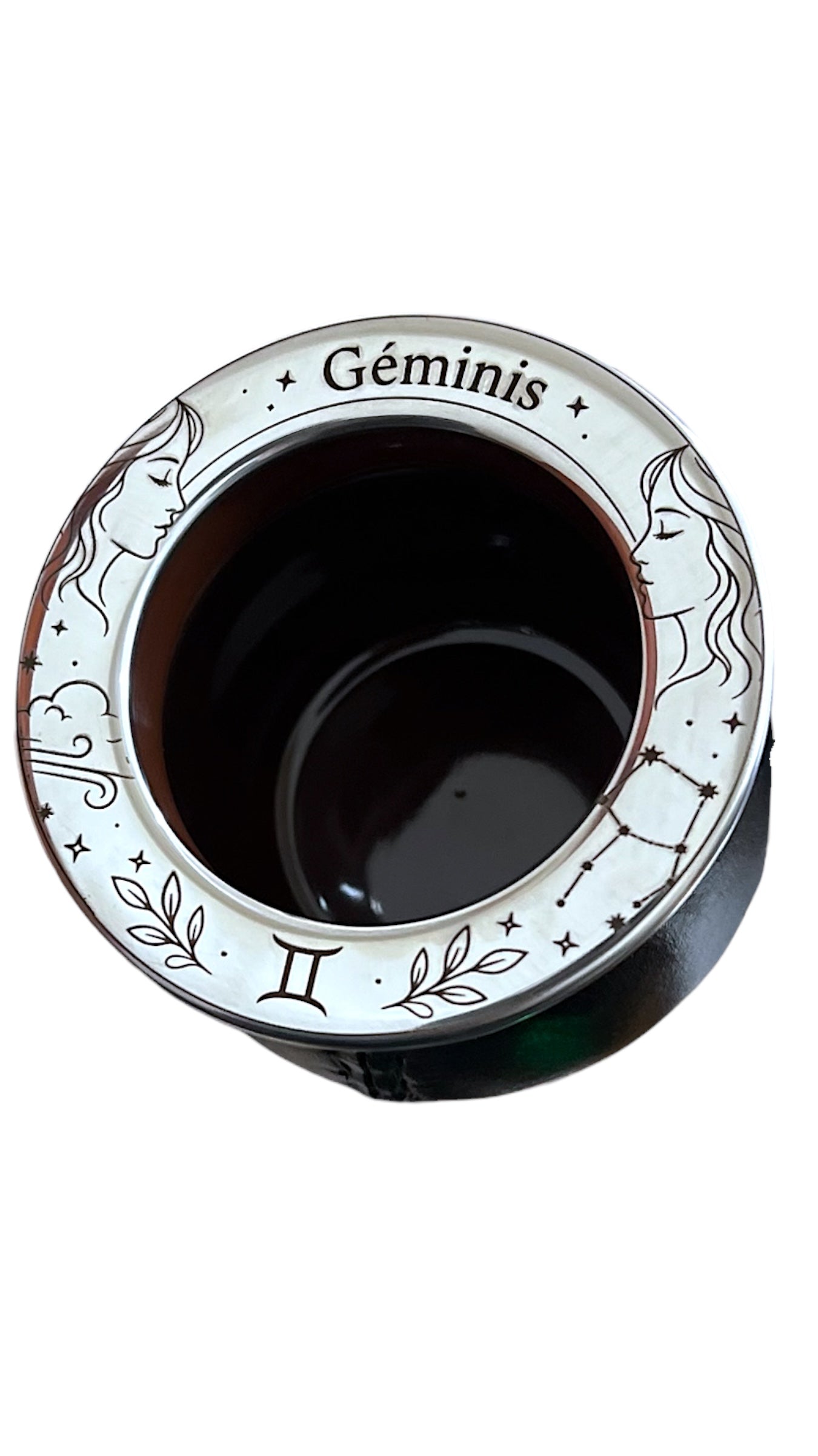 Mate Grabado Personalizado Géminis Zodiaco Con Nombre