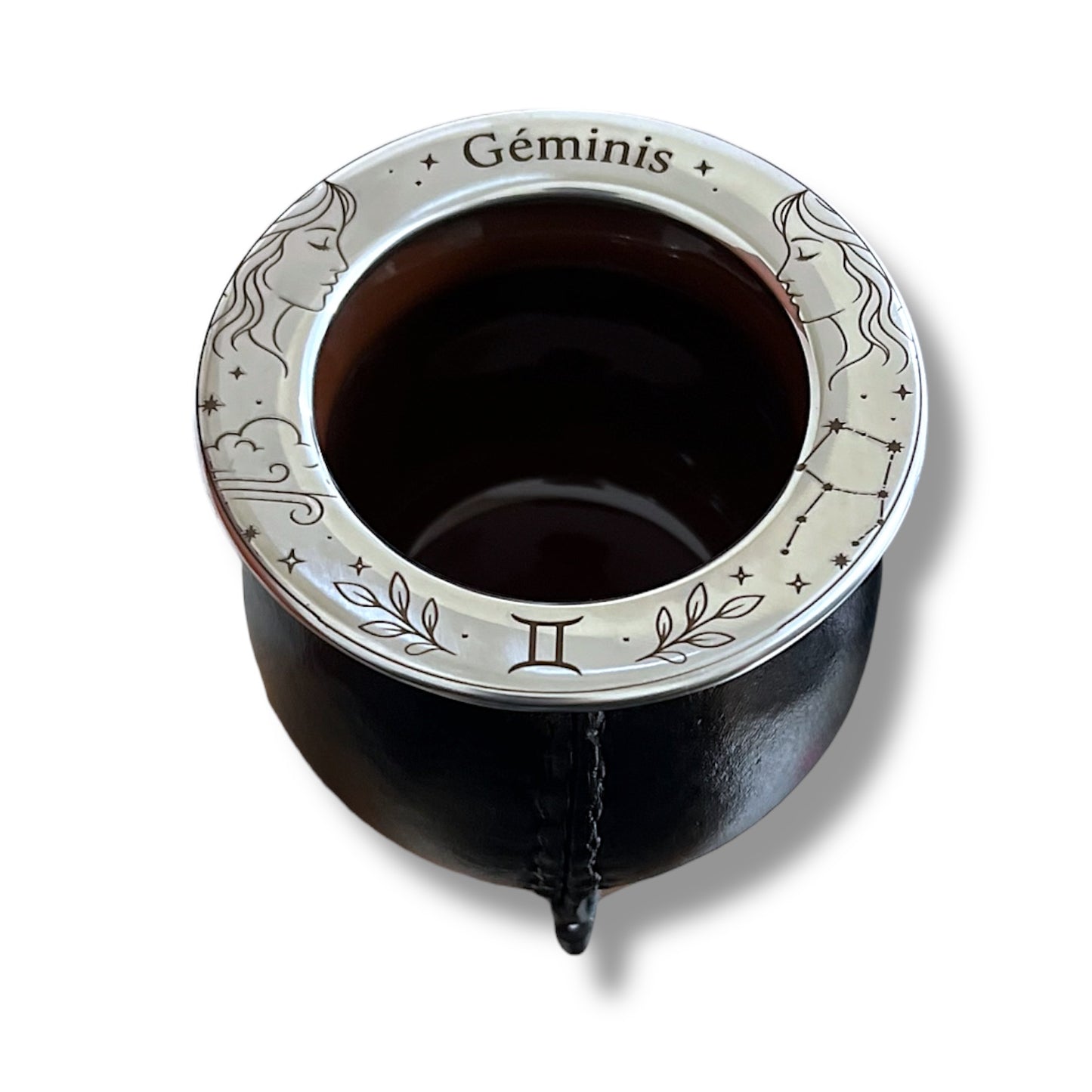 Mate Grabado Personalizado Géminis Zodiaco Con Nombre