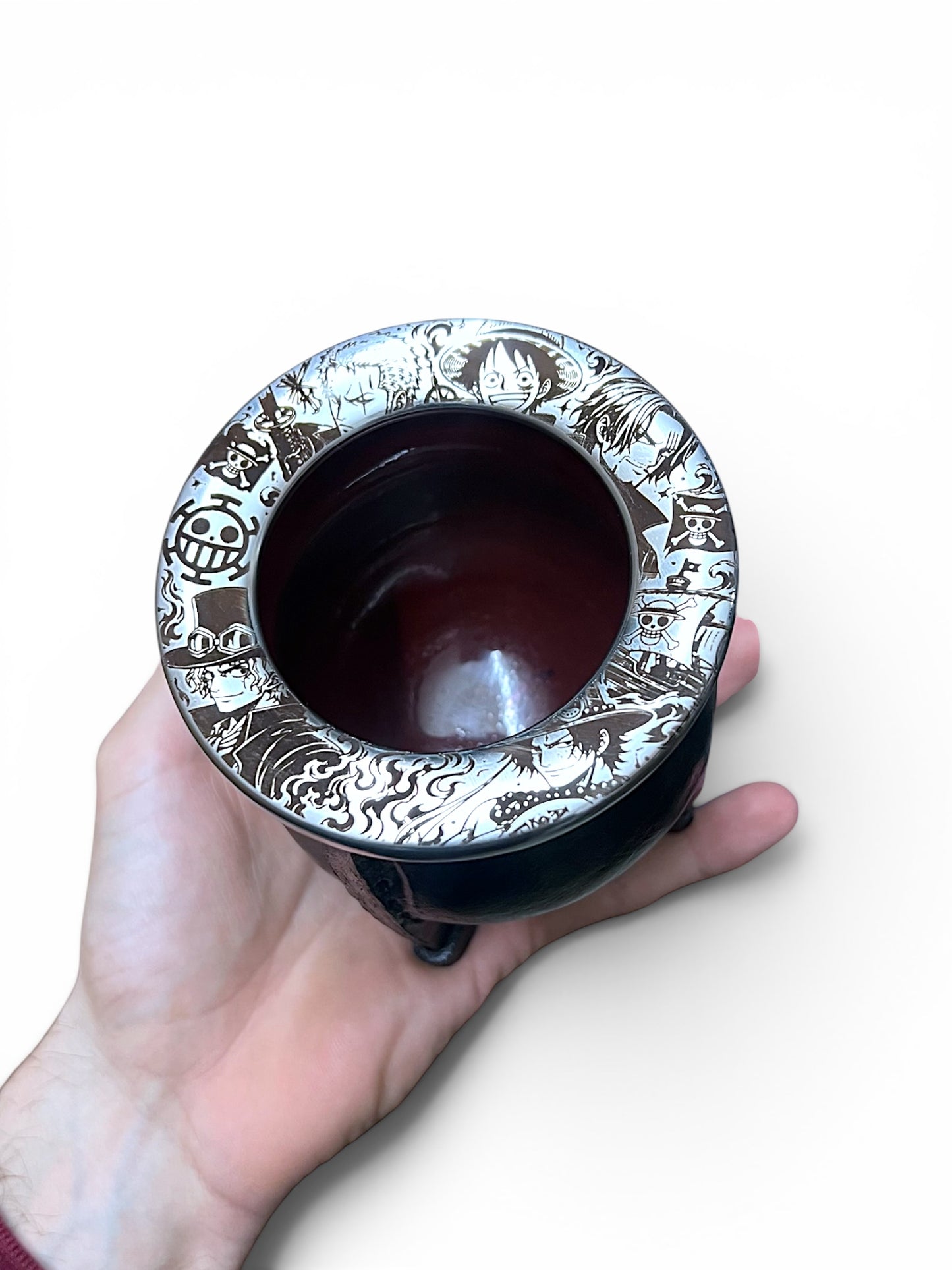 Mate Edicion One Piece Grabado en virola completa - Ideal para Fanaticos